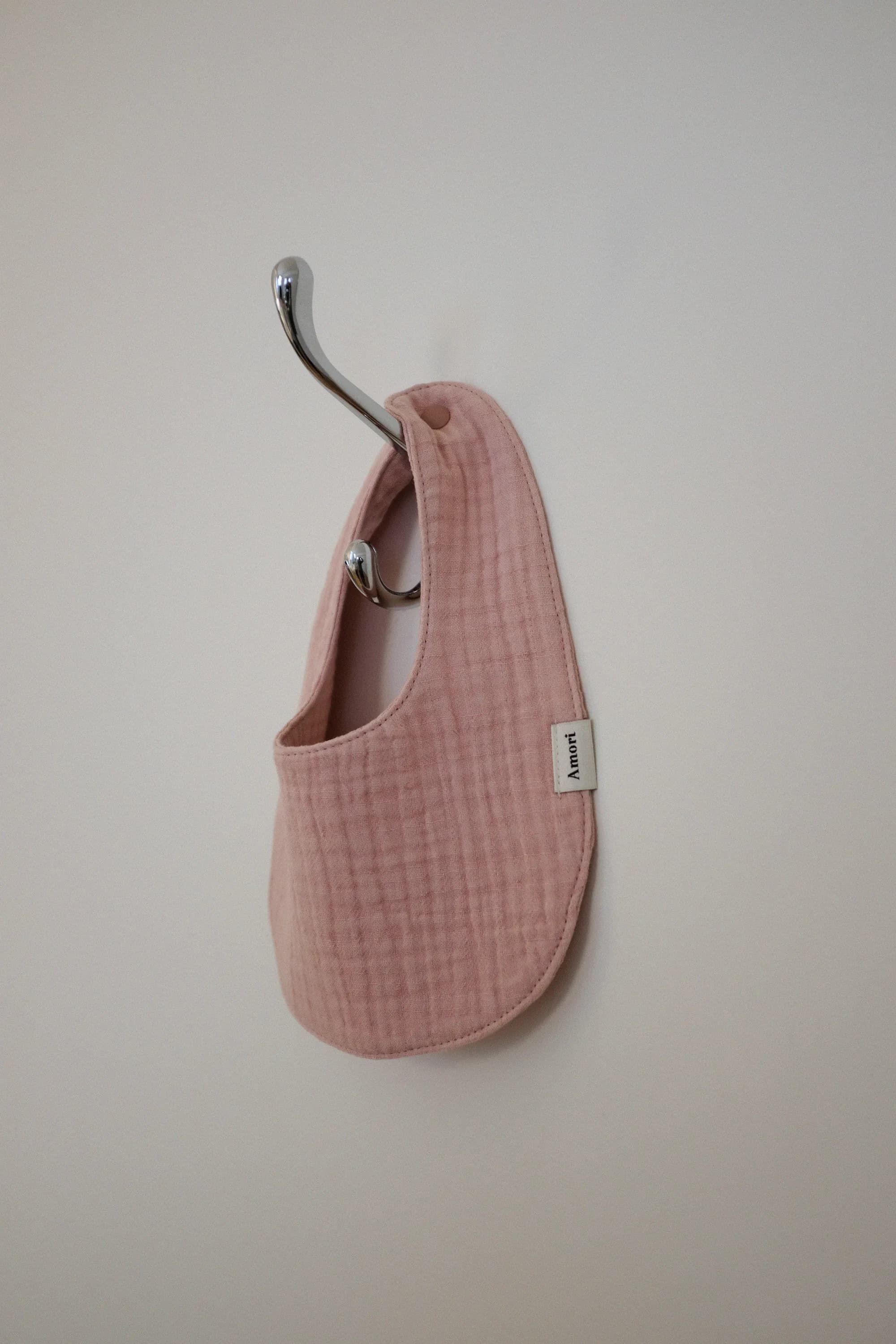 GAUZE BIB 로즈핑크