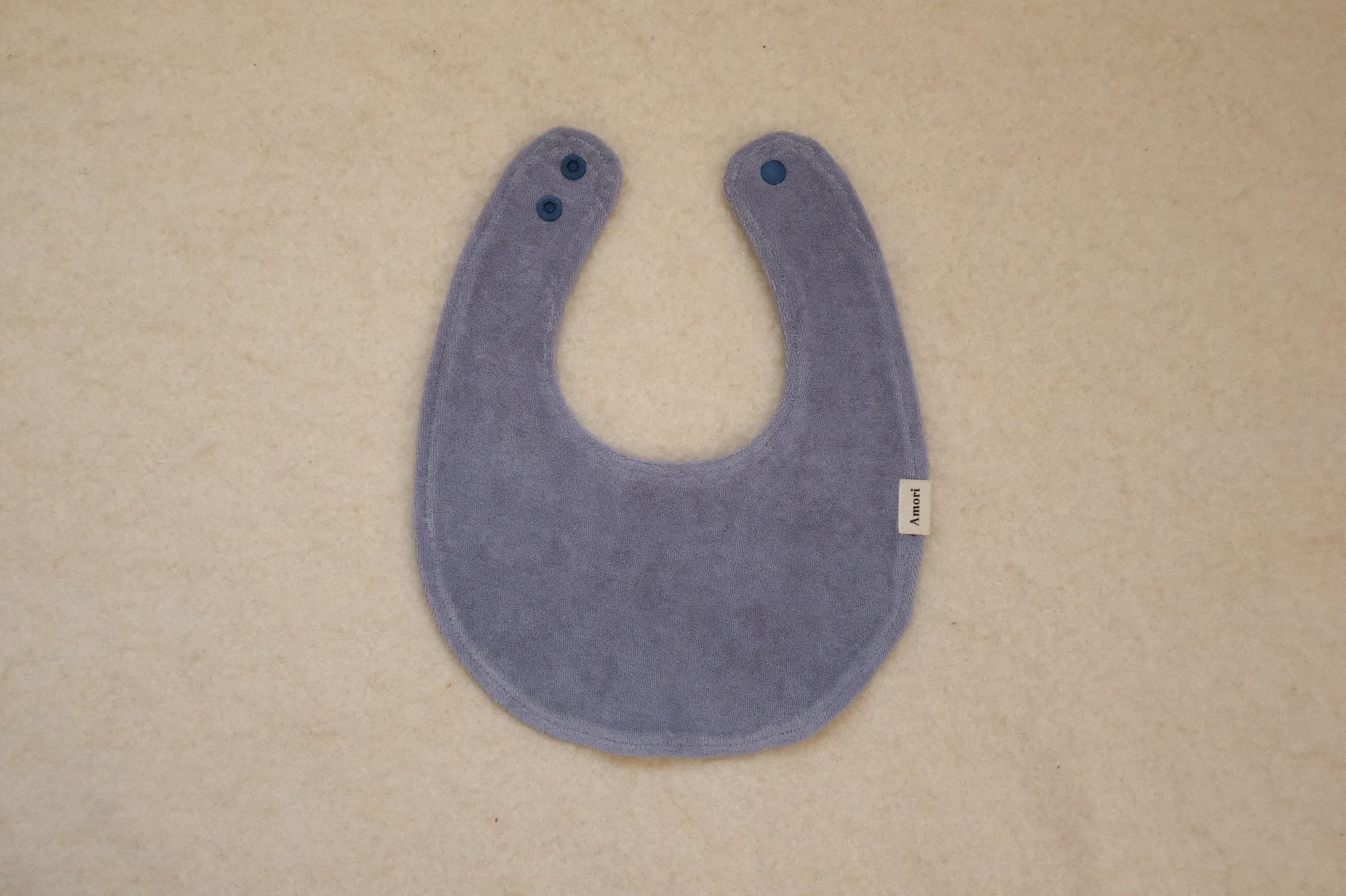 TERRY BIB Stone Blue